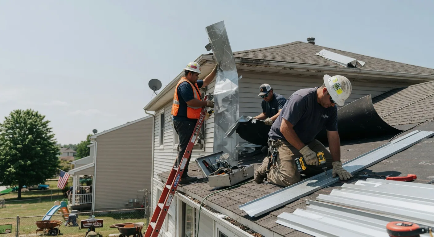 Storm Damage Metal Roof Repair in Missouri Valley, IA